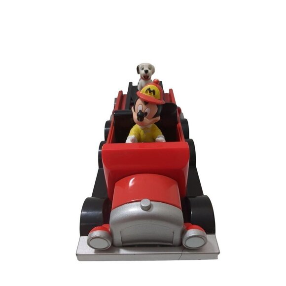 Disney Mickey Mouse Fire Truck Fire Engine Toy Car Dalmation - Picture 2 of 6